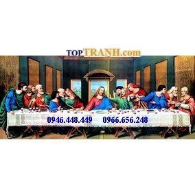 Tranh gắn đá bữa tiệc ly